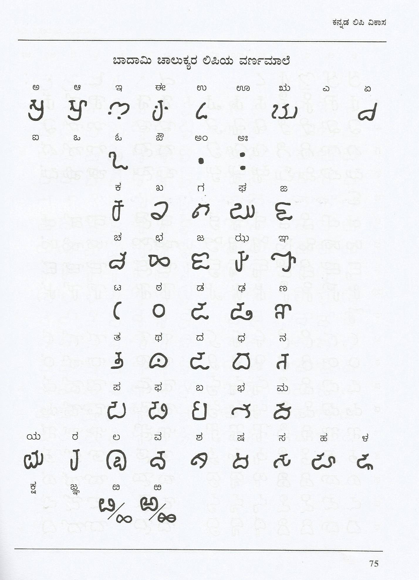 BadamiChalukyaScript